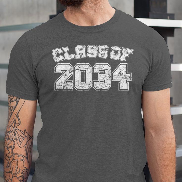 Class Of 2034 34 School Tee Shirt Graduation Class Party Unisex Jersey T-Shirt