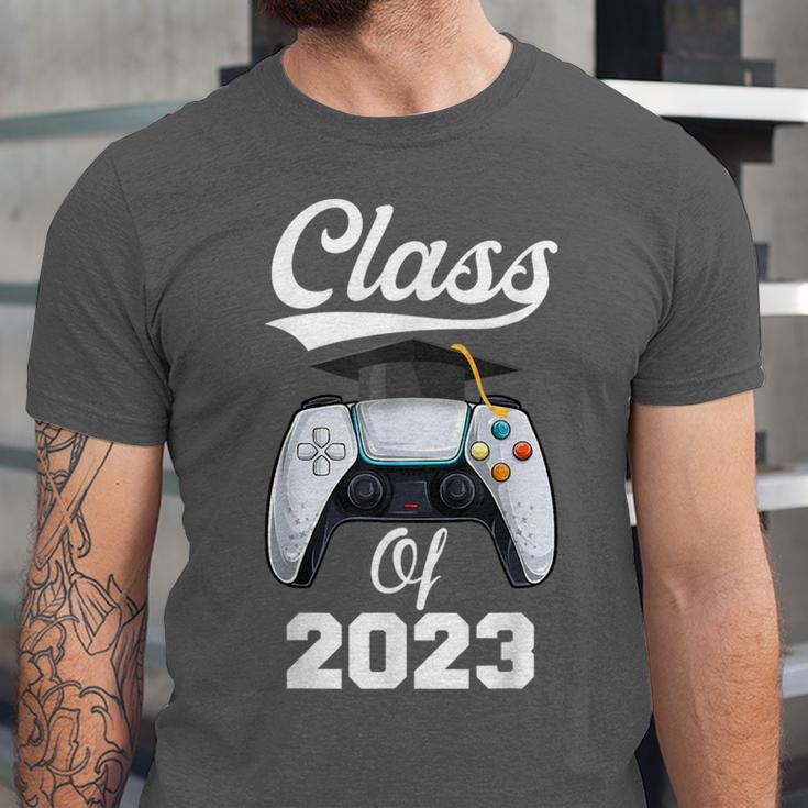 Class Of Gamer 2023 Shirt Graduation Game Boy Graduate Unisex Jersey T-Shirt