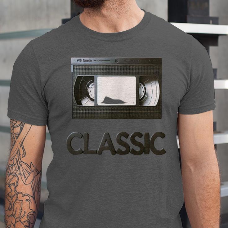 Classic VHS Tape Nostalgia Retro Unisex Jersey T-Shirt Classic VHS Tape Nostalgia Retro Unisex Jersey T-Shirt