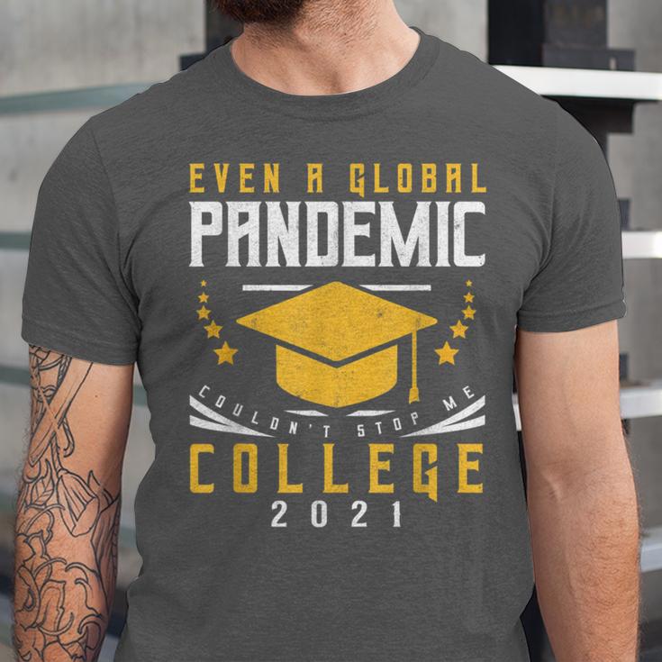 College 2021 Degree Graduation Graduate Unisex Jersey T-Shirt