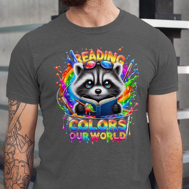 Color Our World 2026 Reading Book Unisex Jersey T-Shirt Color Our World 2026 Reading Book Unisex Jersey T-Shirt
