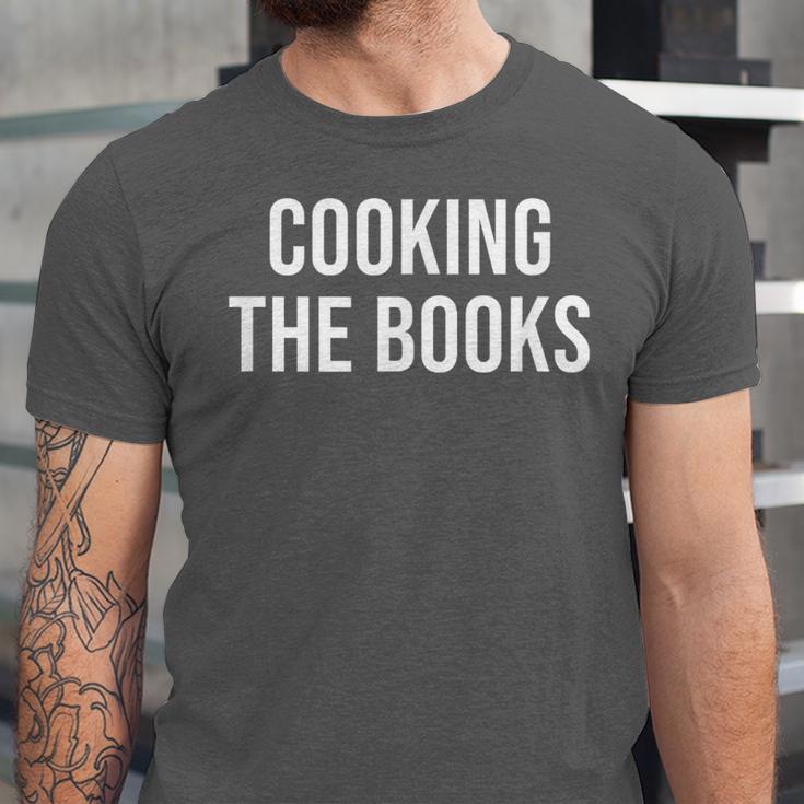 Cooking The Books Unisex Jersey T-Shirt