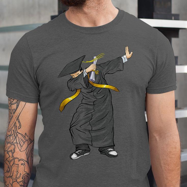 Cool Graduation Dab Dabbing Senior 2019 Grad Unisex Jersey T-Shirt