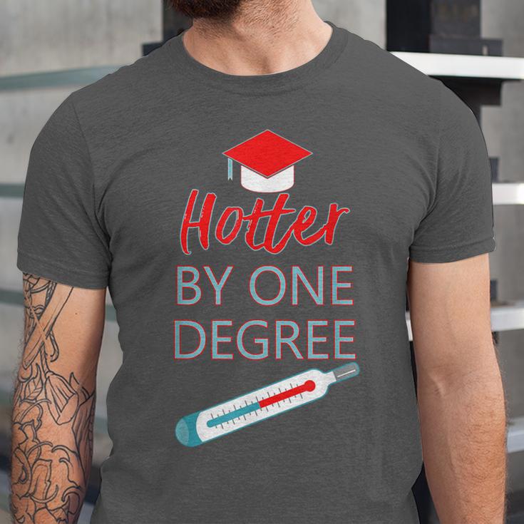 Cool Hotter By One Degree Graduation Teesadf Unisex Jersey T-Shirt