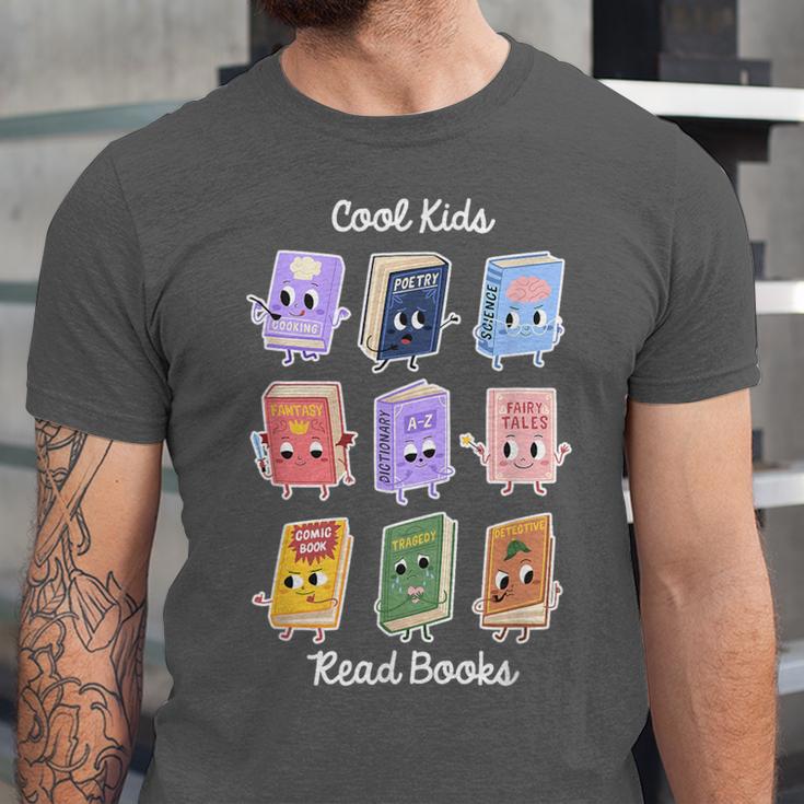 Cool Kids Read Books Apparel Unisex Jersey T-Shirt