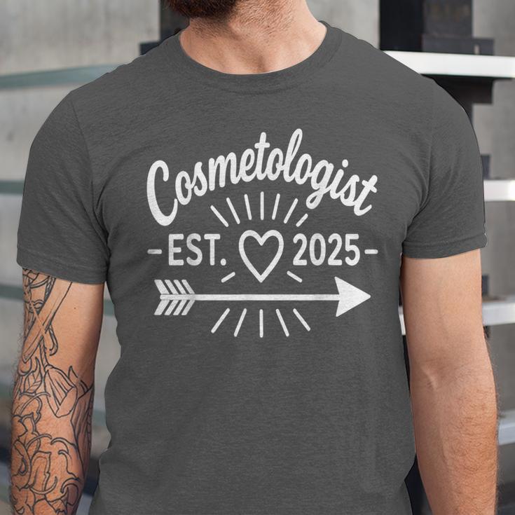 Cosmetology School Graduation 2025 New Cosmetologist Unisex Jersey T-Shirt