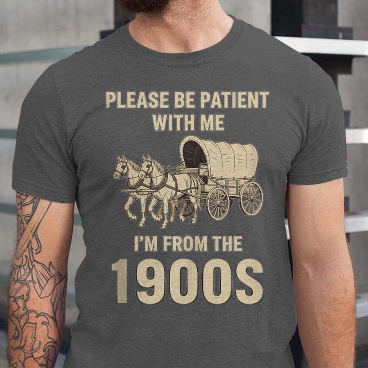 Country Please Be Patient With Me I'm From The 1900s Vintage Unisex Jersey T-Shirt