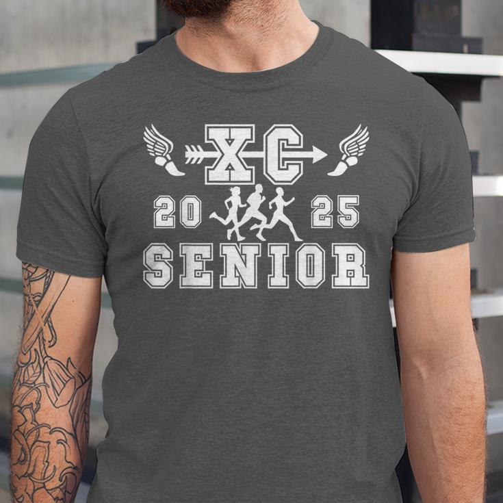 Cross Country Senior Night Senior 2025 Graduation Party 1 Unisex Jersey T-Shirt
