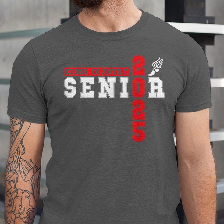 Cross Country Senior Night Senior 2025 Graduation Party 6 Unisex Jersey T-Shirt