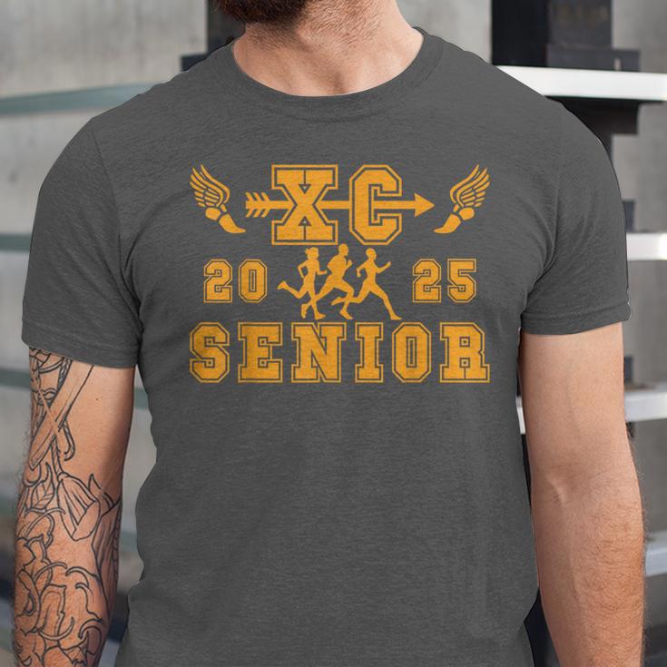 Cross Country Senior Night Senior 2025 Graduation Party 9 Unisex Jersey T-Shirt