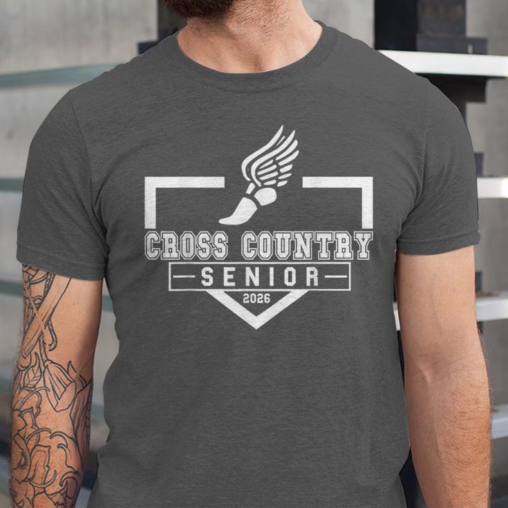 Cross Country Senior Night XC Senior 2026 Graduation 3 Unisex Jersey T-Shirt