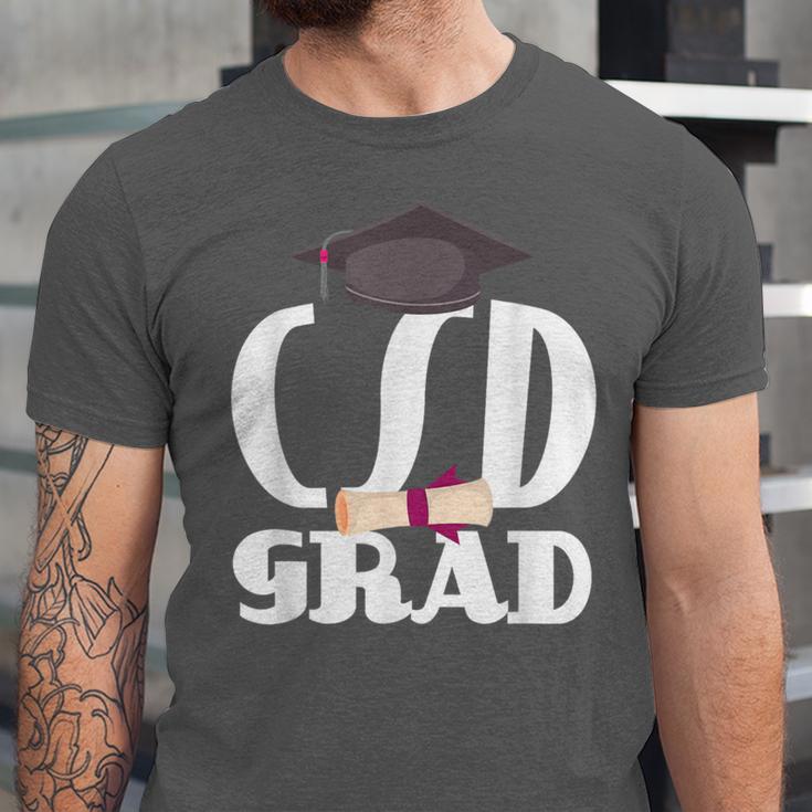 CSD Masters Graduation Men Women Son Daughter Unisex Jersey T-Shirt