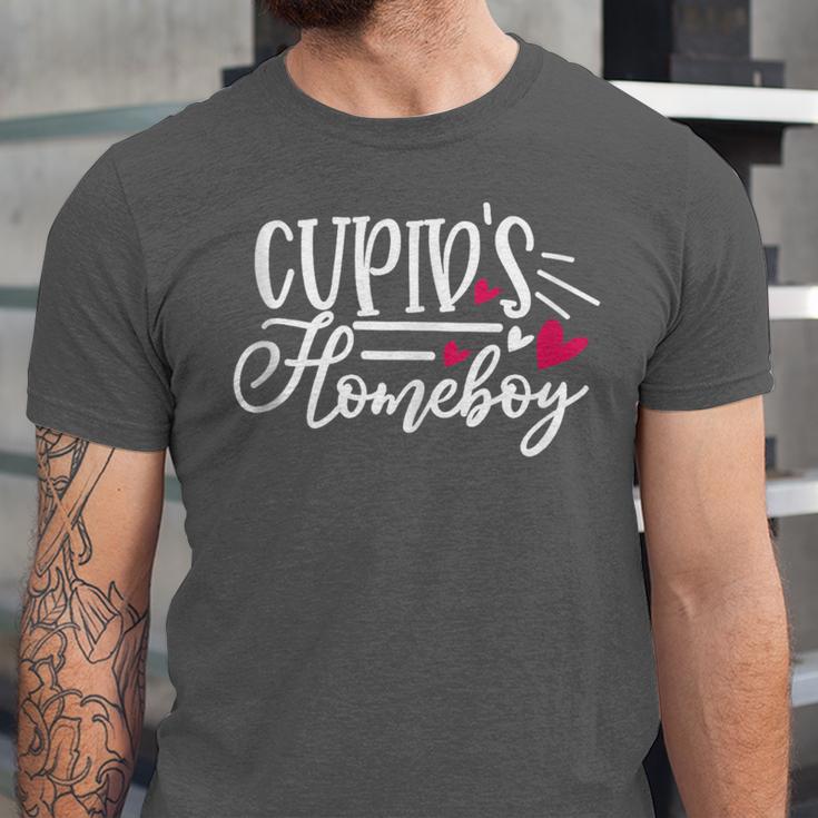 Cupid's Homebody Introvert Valentine's Day Home Unisex Jersey T-Shirt Cupid's Homebody Introvert Valentine's Day Home Unisex Jersey T-Shirt