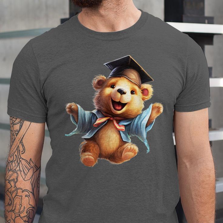 Cute Graduation Bear To Celebrate Your Graduate Unisex Jersey T-Shirt