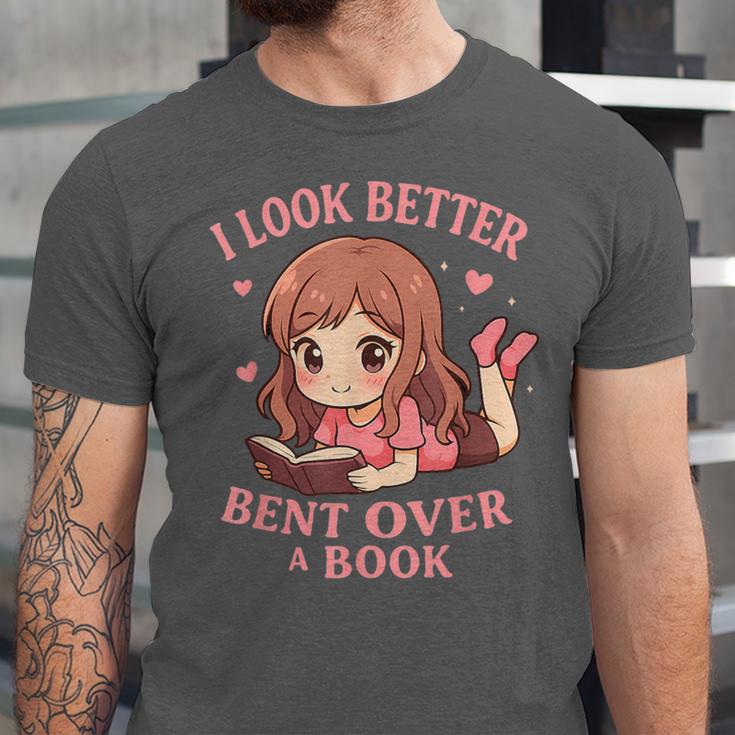 Cute Reading Outfit Book Lover Tee For Women Who Read Unisex Jersey T-Shirt