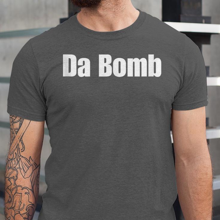 Da Bomb 90s Nostalgia Quote Unisex Jersey T-Shirt