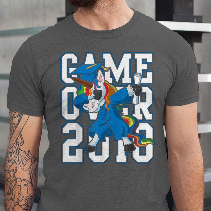 Dabbing Graduation Class Of 2018Shirt Unicorn Dab Unisex Jersey T-Shirt