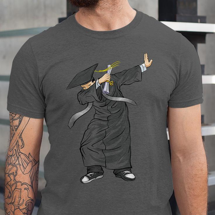 Dabbing Graduation Class Of 2024 Men Graduation Unisex Jersey T-Shirt