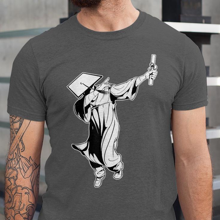 Dabbing Graduation Class Of 2025 Men Graduation Unisex Jersey T-Shirt