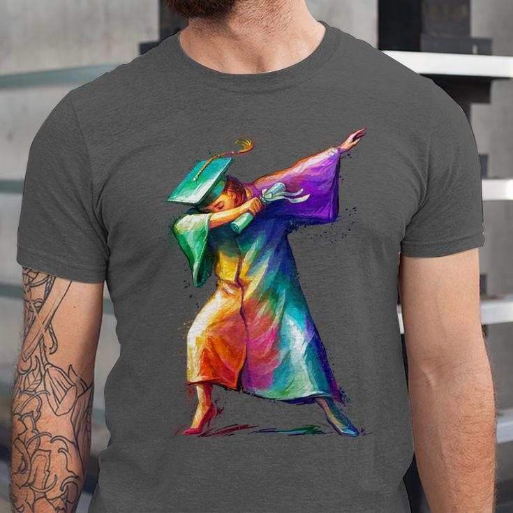 Dabbing Graduation Women Unisex Jersey T-Shirt