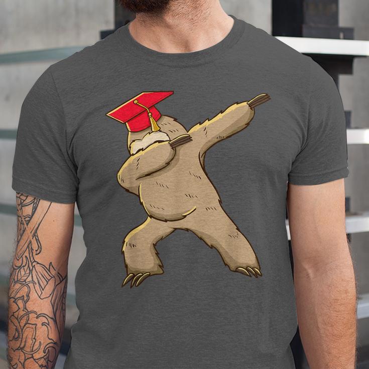 Dabbing Sloth School GraduationShirt For Kids Unisex Jersey T-Shirt