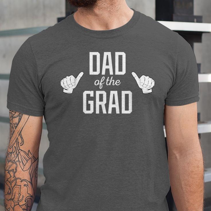 Dad Of The Grad School College University Graduation Unisex Jersey T-Shirt