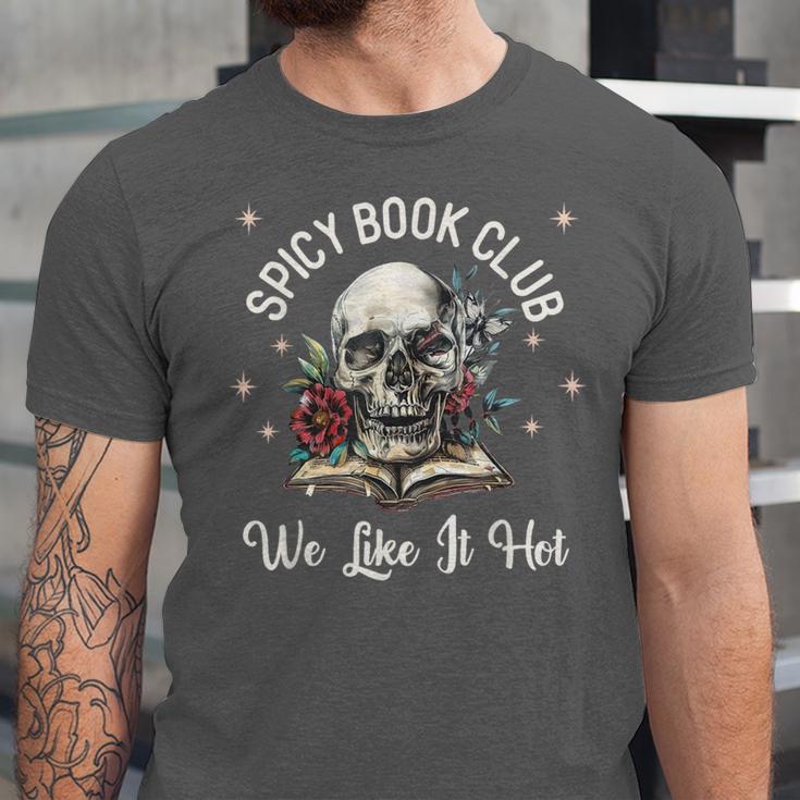 Dark Romance Lover Spicy Book Club Bookish Merch Morally Unisex Jersey T-Shirt