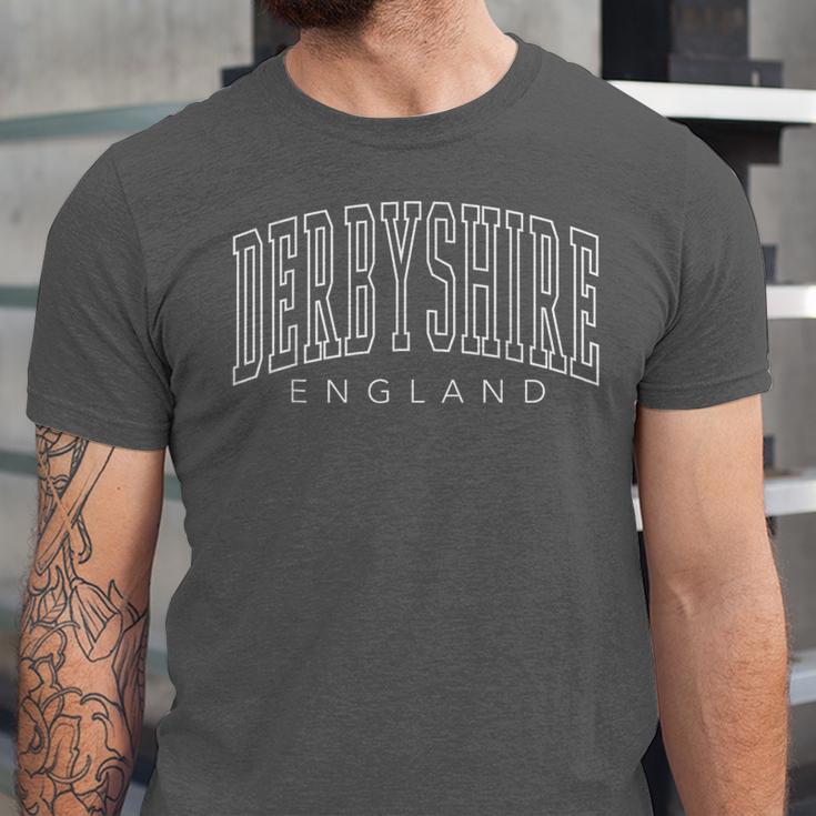 Derbyshire England Literature Barely Tolerable Book Quote Unisex Jersey T-Shirt