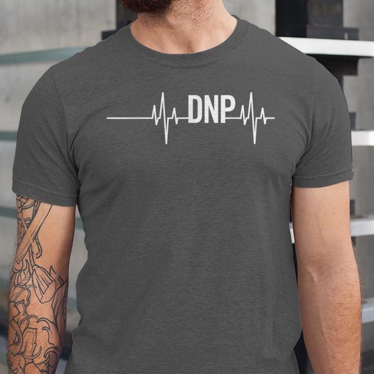 Doctor Of Nursing Practice Graduation DNP Heartbeat Unisex Jersey T-Shirt