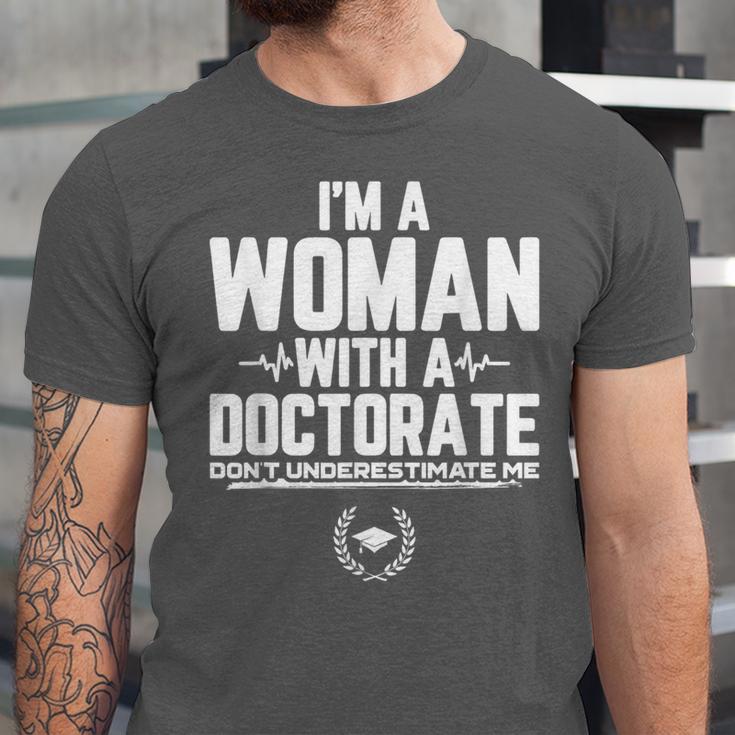 Doctorate Graduation For Doctorate Of Education Unisex Jersey T-Shirt