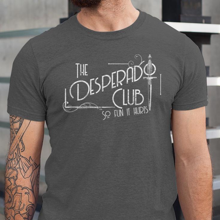 Dungeon Crawler Carl The Desperado Club Sign Sci-Fi Book Unisex Jersey T-Shirt