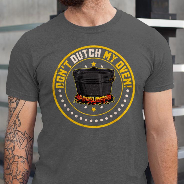 Dutch Oven Cookbook Casserole Cooking Cuisine Camping Recipe Unisex Jersey T-Shirt Dutch Oven Cookbook Casserole Cooking Cuisine Camping Recipe Unisex Jersey T-Shirt