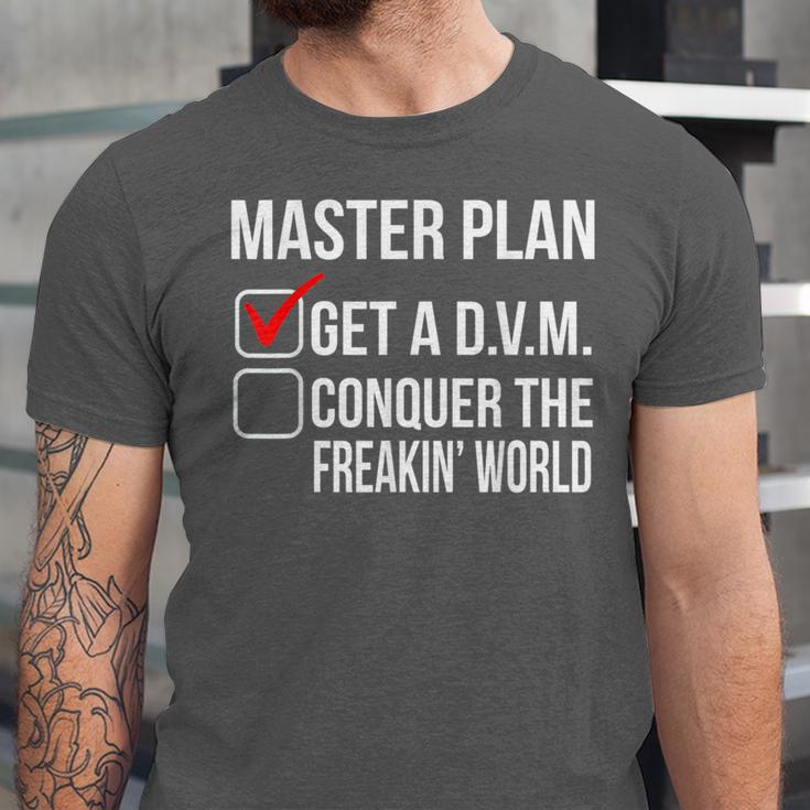 DVM Veterinarian Graduation Doctor Veterinary Medicine Unisex Jersey T-Shirt