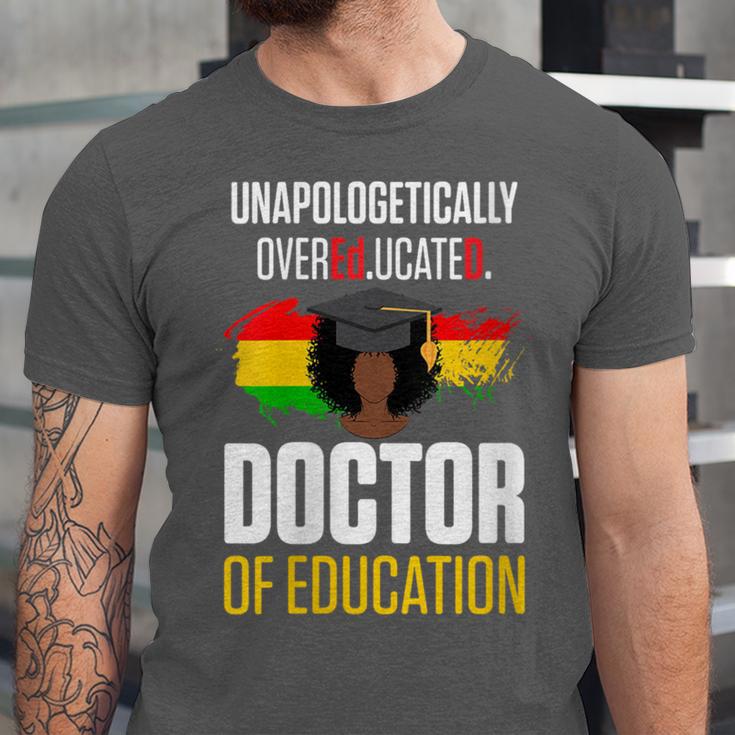 EdD Doctor Of Education Educated Doctorate Graduation Unisex Jersey T-Shirt