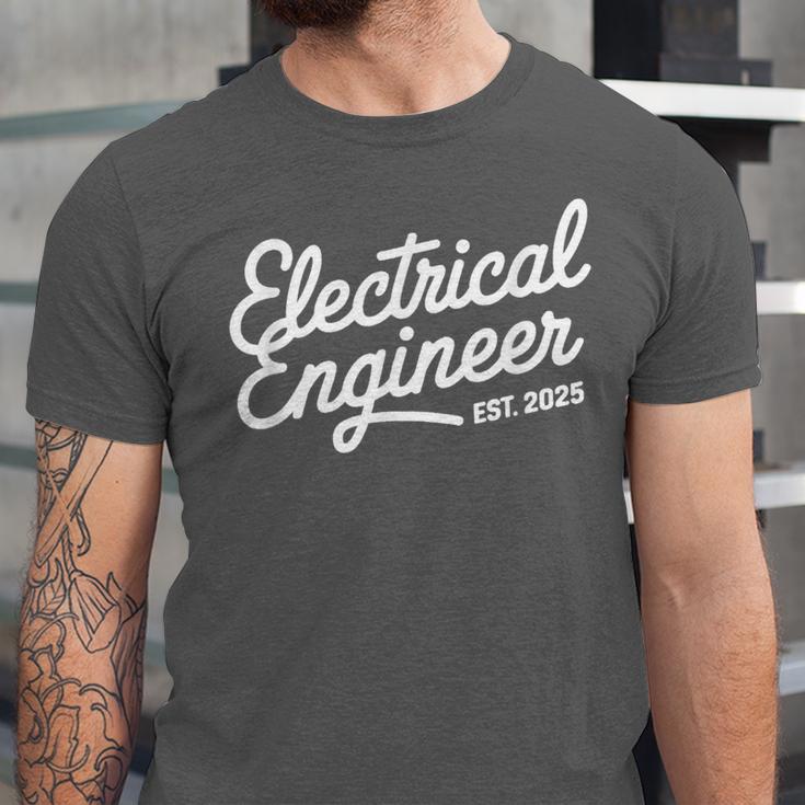 Electrical Engineer Graduation 2025 Engineering Graduate Unisex Jersey T-Shirt