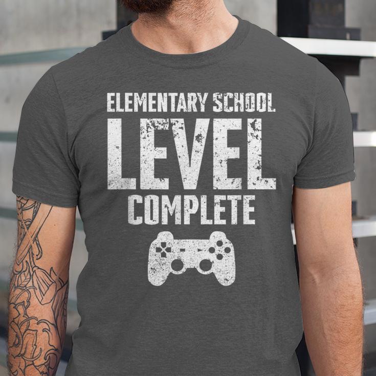Elementary School Level Complete Gamer Graduate Graduation Unisex Jersey T-Shirt