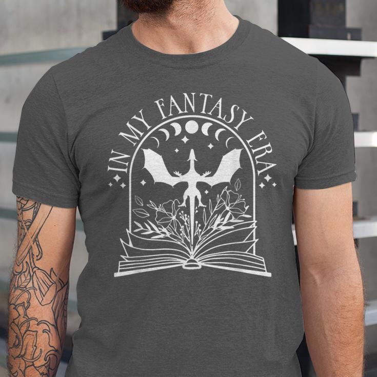 In My Fantasy Era Fantasy Book Book Reader Book Fantasy Unisex Jersey T-Shirt In My Fantasy Era Fantasy Book Book Reader Book Fantasy Unisex Jersey T-Shirt