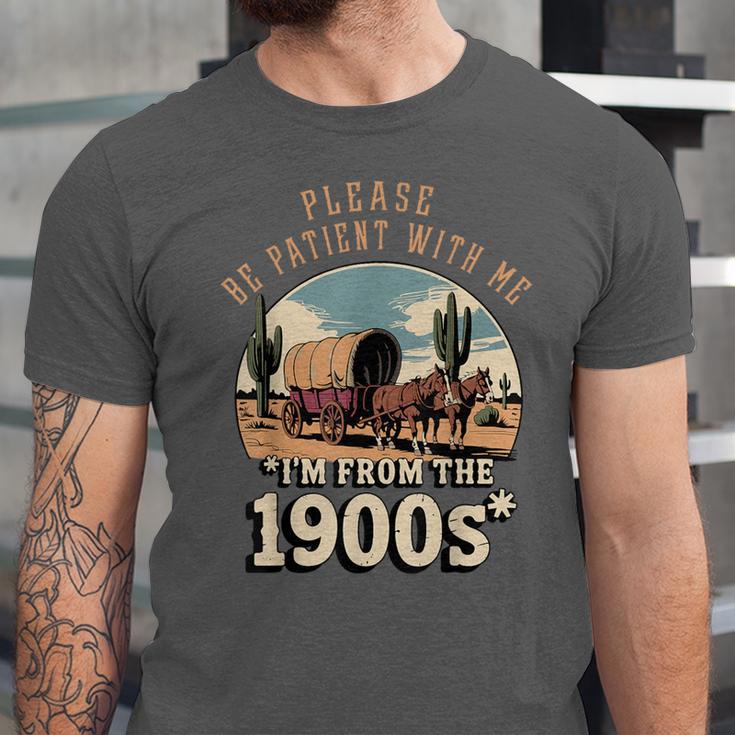 Father’s Day Please Be Patient With Me I'm From The 1900s Unisex Jersey T-Shirt