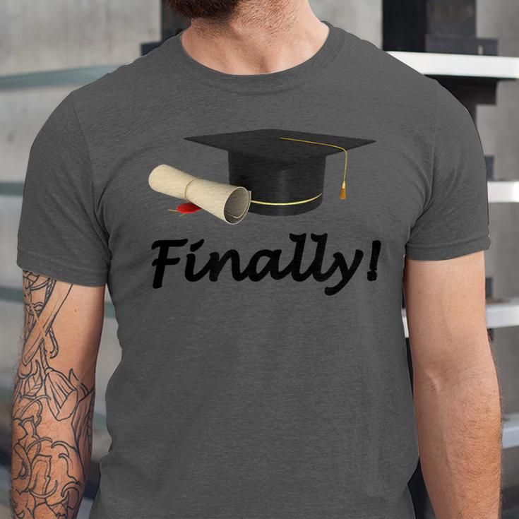 Finally I'm Graduate Graduation Unisex Jersey T-Shirt
