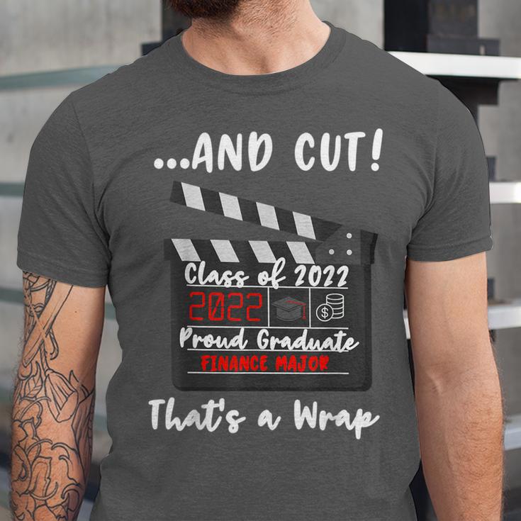 Finance Major Graduation Class Of 2022 Graduate Finance Unisex Jersey T-Shirt