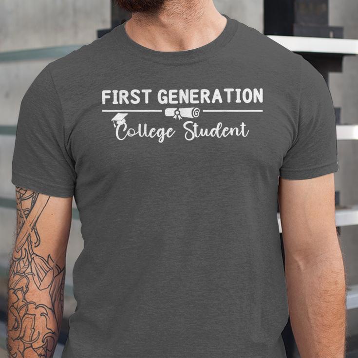 First Generation College Student Graduate Graduation Unisex Jersey T-Shirt