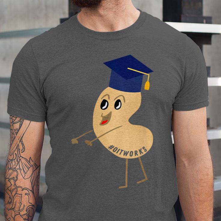 Flossing Cashew OIT For Tree Nut OIT Graduation Unisex Jersey T-Shirt