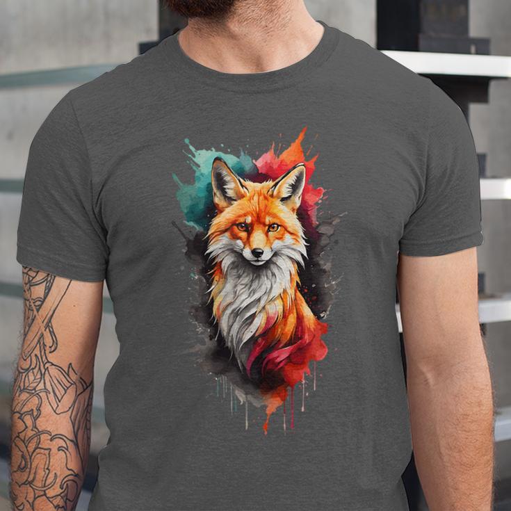 Fox For Fox Lovers Men Women Kids Introverts Unisex Jersey T-Shirt
