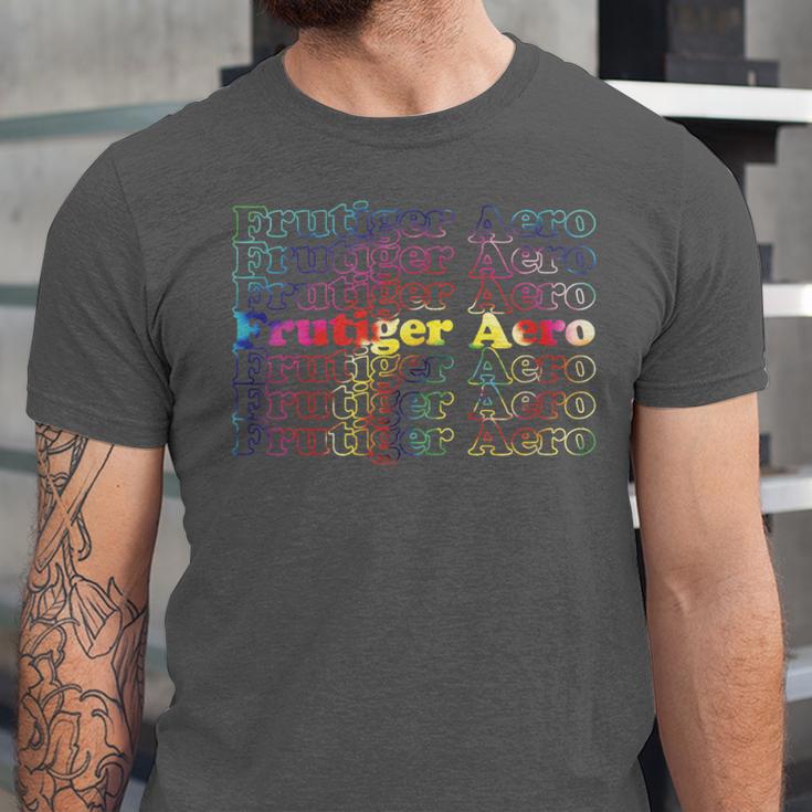 Frutiger Aero Graphic Er Tie Dye Unisex Jersey T-Shirt