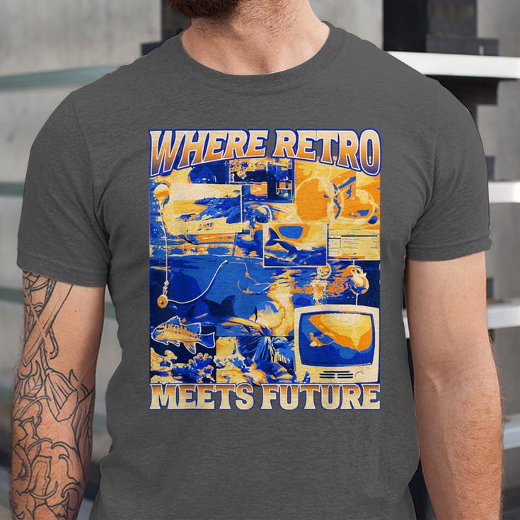 Frutiger Aero Retro Vibes Y2K 90's Vibes Unisex Jersey T-Shirt