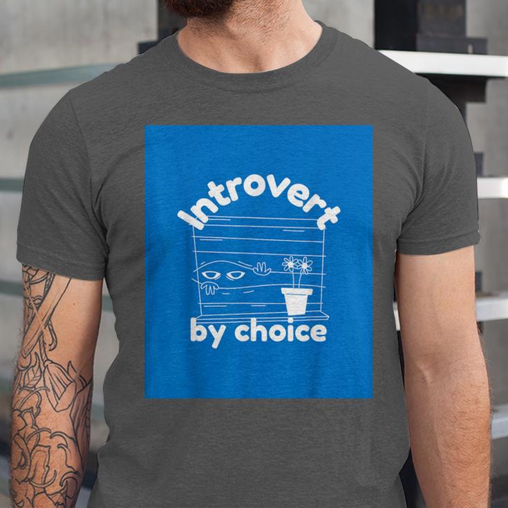 Fun For Introverts Unisex Jersey T-Shirt