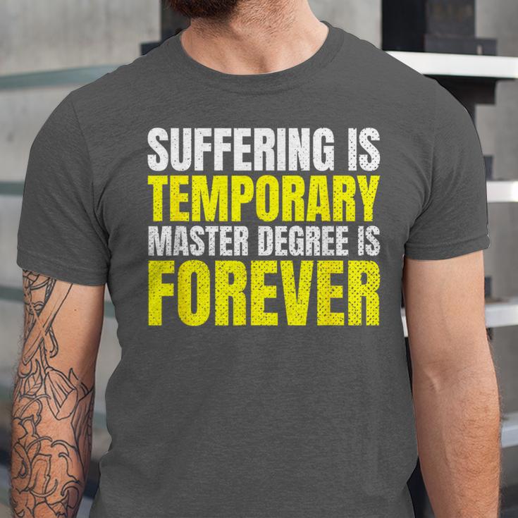FUnny MBA Student Mastered It Masters Degree Graduation Unisex Jersey T-Shirt