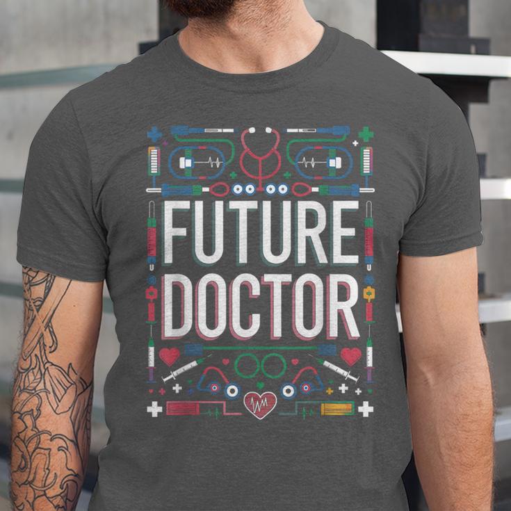 Future Doctor Graduation School Kids Toddler Women Men Unisex Jersey T-Shirt