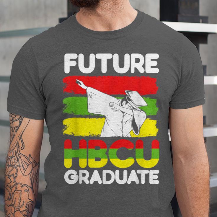 Future HBCU African American Gradute Graduation Unisex Jersey T-Shirt