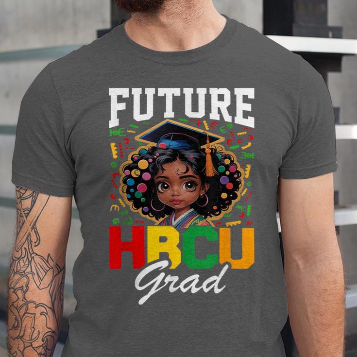Future HBCU Grad Girl HBCU Toddler Kids Graduation Unisex Jersey T-Shirt